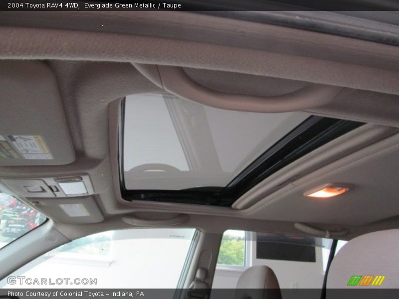 Everglade Green Metallic / Taupe 2004 Toyota RAV4 4WD