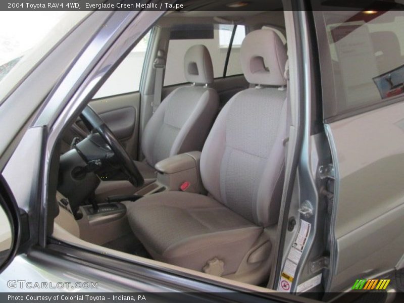 Everglade Green Metallic / Taupe 2004 Toyota RAV4 4WD