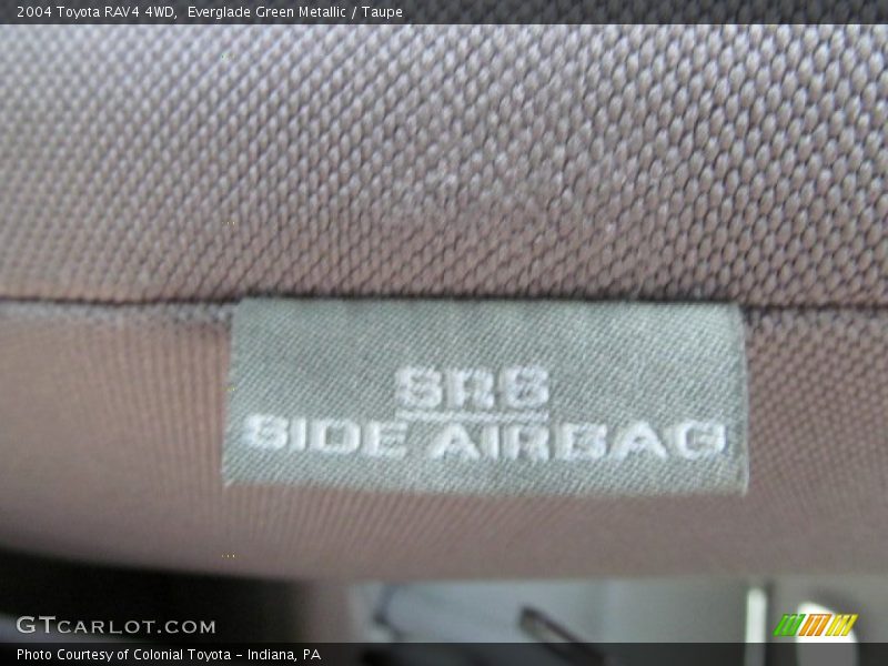 Everglade Green Metallic / Taupe 2004 Toyota RAV4 4WD