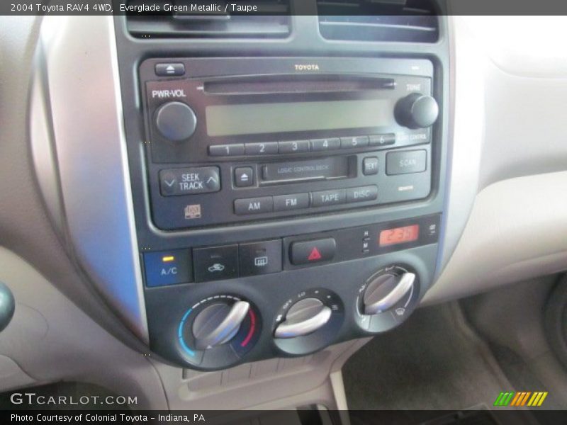 Everglade Green Metallic / Taupe 2004 Toyota RAV4 4WD