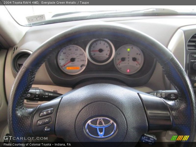 Everglade Green Metallic / Taupe 2004 Toyota RAV4 4WD