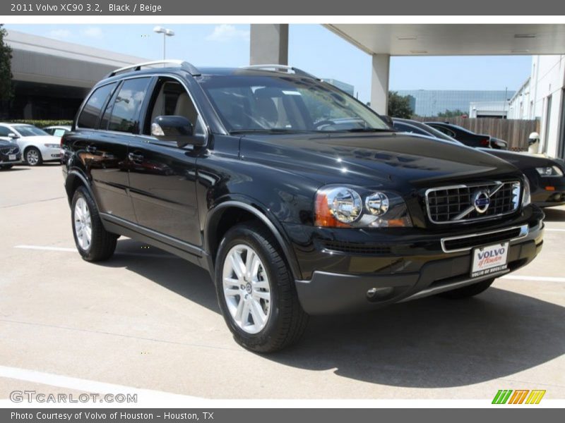 Black / Beige 2011 Volvo XC90 3.2