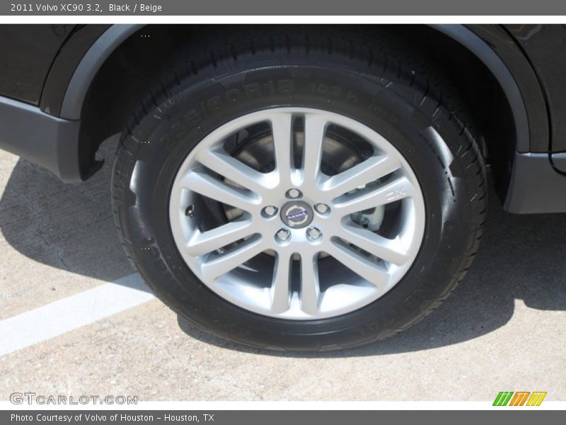 Black / Beige 2011 Volvo XC90 3.2