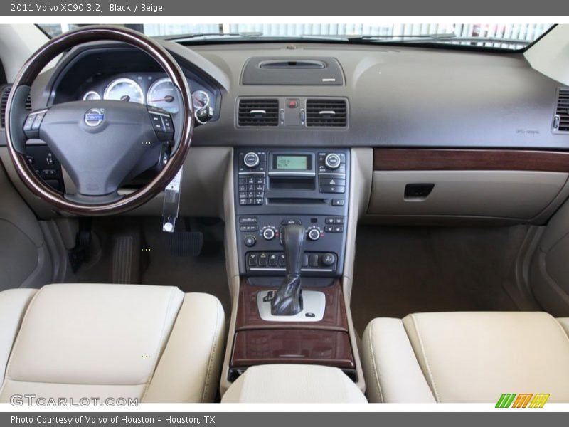 Black / Beige 2011 Volvo XC90 3.2