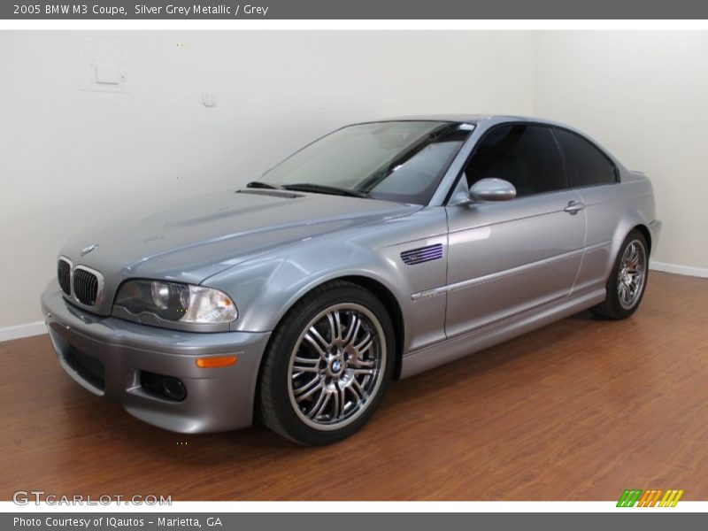 Silver Grey Metallic / Grey 2005 BMW M3 Coupe