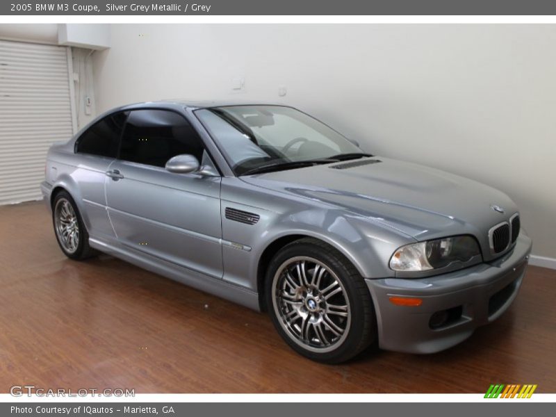 Silver Grey Metallic / Grey 2005 BMW M3 Coupe