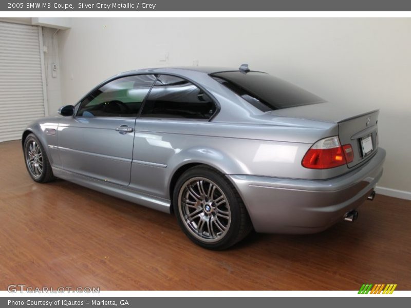 Silver Grey Metallic / Grey 2005 BMW M3 Coupe