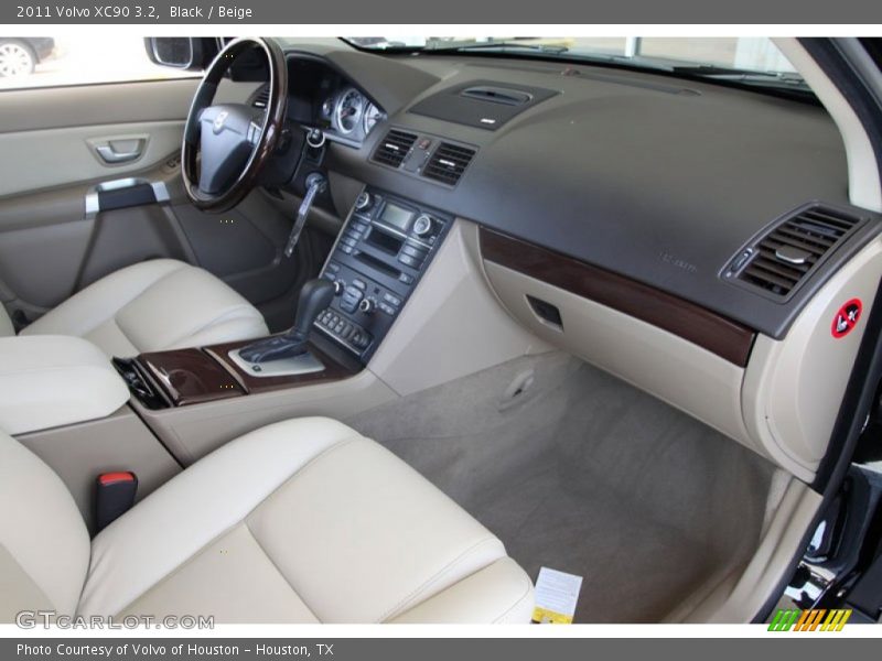 Black / Beige 2011 Volvo XC90 3.2
