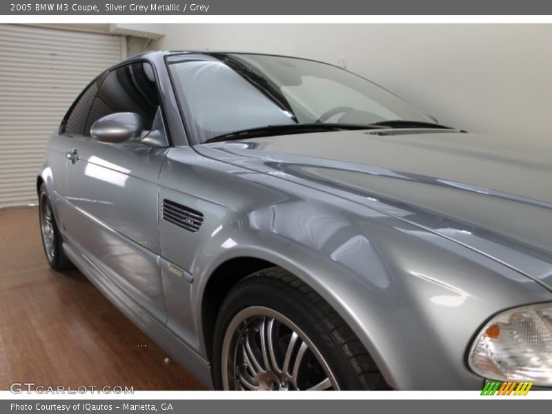 Silver Grey Metallic / Grey 2005 BMW M3 Coupe