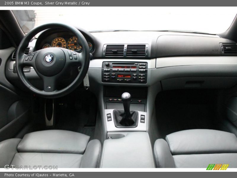 Silver Grey Metallic / Grey 2005 BMW M3 Coupe
