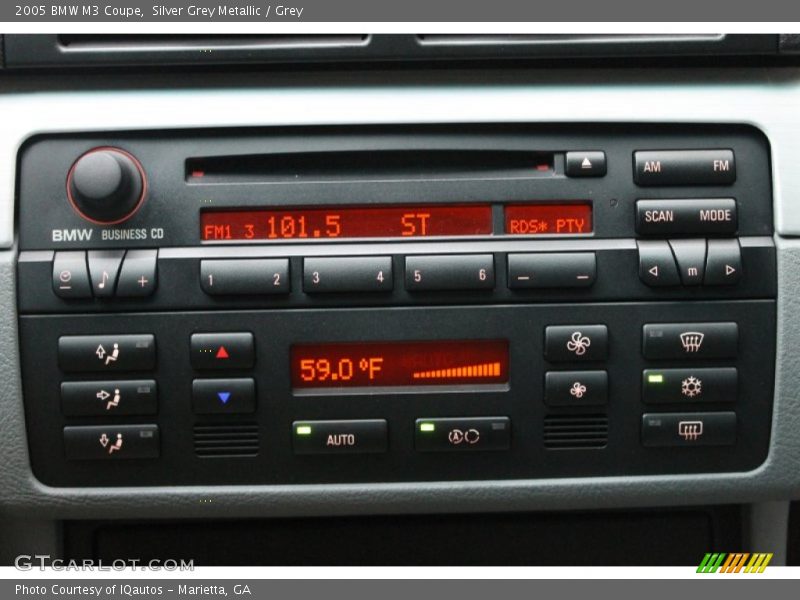 Audio System of 2005 M3 Coupe