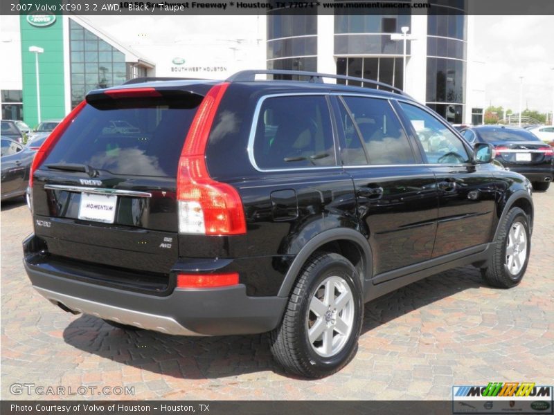 Black / Taupe 2007 Volvo XC90 3.2 AWD