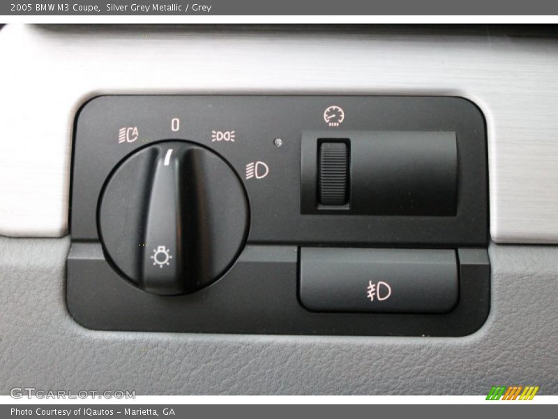 Controls of 2005 M3 Coupe