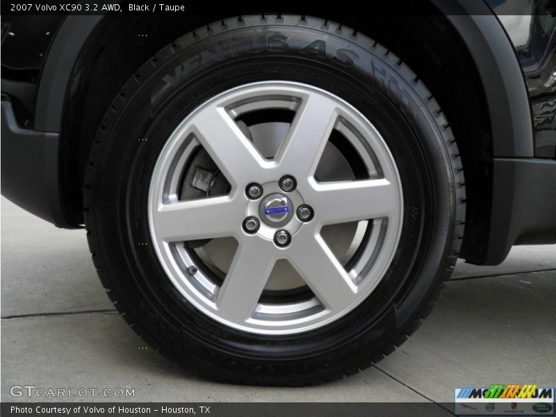 Black / Taupe 2007 Volvo XC90 3.2 AWD