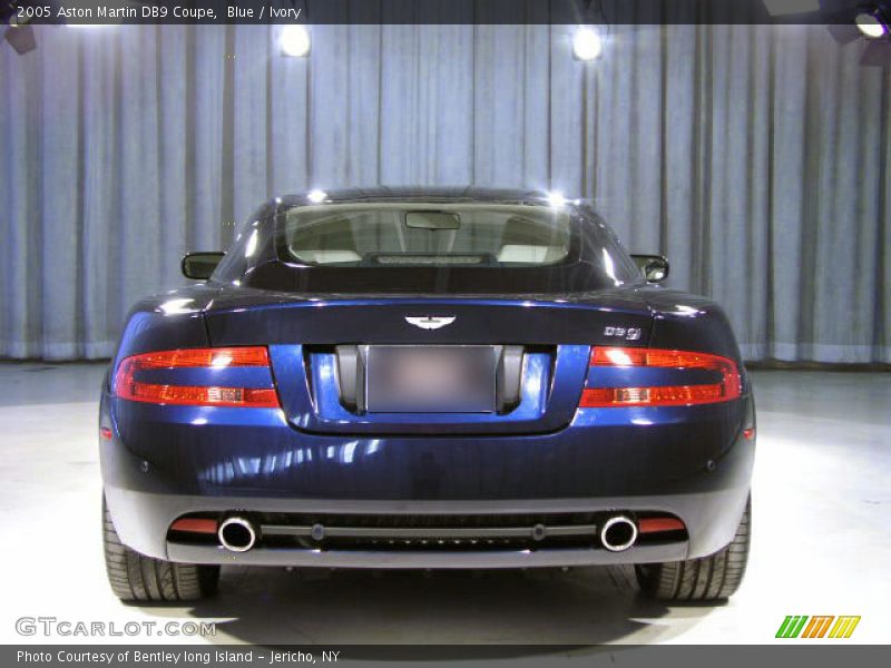 Blue / Ivory 2005 Aston Martin DB9 Coupe