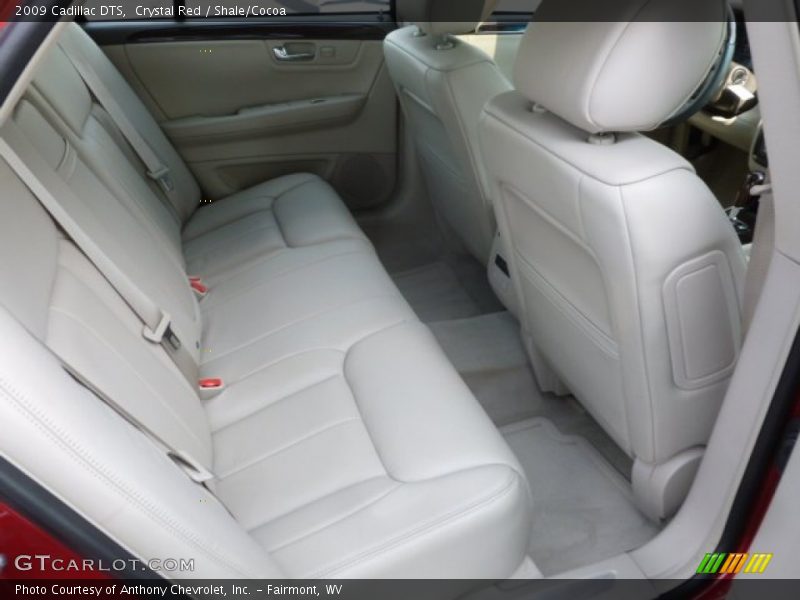 Crystal Red / Shale/Cocoa 2009 Cadillac DTS