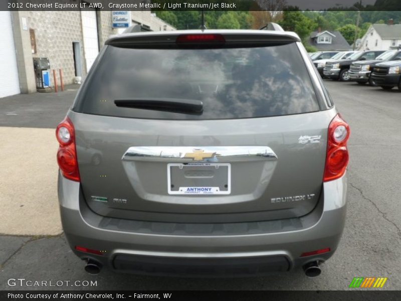 Graystone Metallic / Light Titanium/Jet Black 2012 Chevrolet Equinox LT AWD