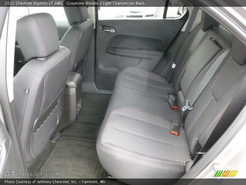Graystone Metallic / Light Titanium/Jet Black 2012 Chevrolet Equinox LT AWD