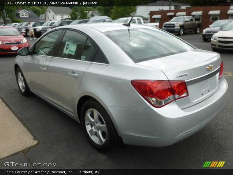 Silver Ice Metallic / Jet Black 2012 Chevrolet Cruze LT