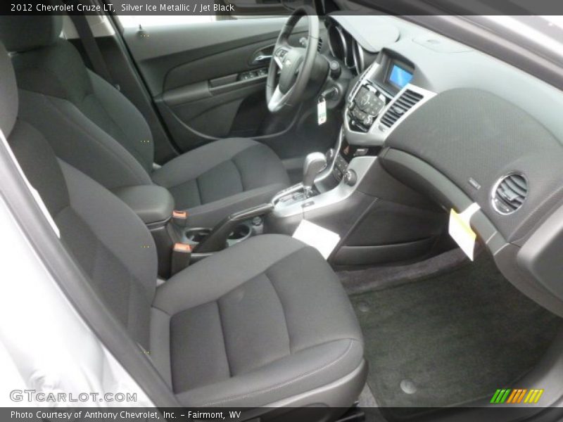 Silver Ice Metallic / Jet Black 2012 Chevrolet Cruze LT