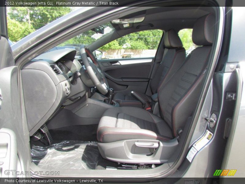 Platinum Gray Metallic / Titan Black 2012 Volkswagen Jetta GLI