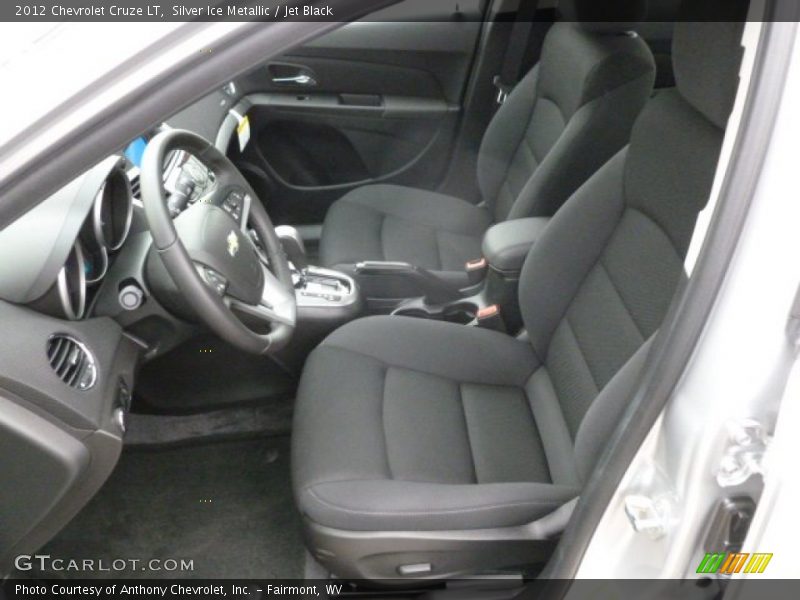 Silver Ice Metallic / Jet Black 2012 Chevrolet Cruze LT