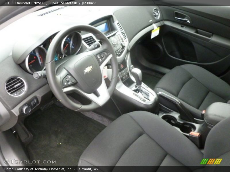 Silver Ice Metallic / Jet Black 2012 Chevrolet Cruze LT
