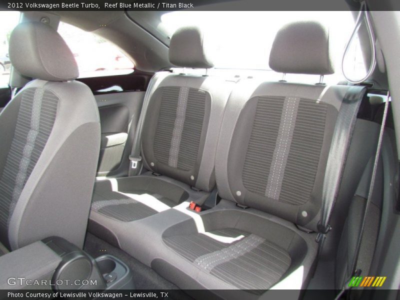 Reef Blue Metallic / Titan Black 2012 Volkswagen Beetle Turbo