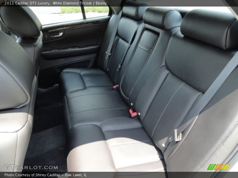 White Diamond Tricoat / Ebony 2011 Cadillac DTS Luxury