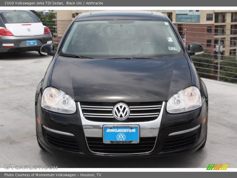 Black Uni / Anthracite 2009 Volkswagen Jetta TDI Sedan