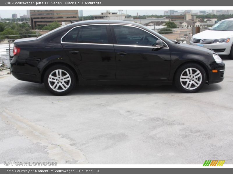 Black Uni / Anthracite 2009 Volkswagen Jetta TDI Sedan