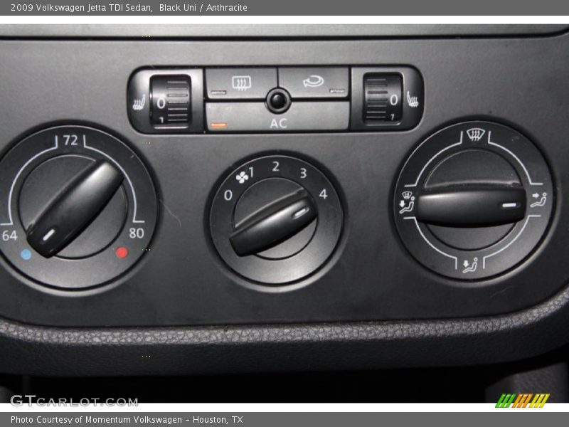 Black Uni / Anthracite 2009 Volkswagen Jetta TDI Sedan