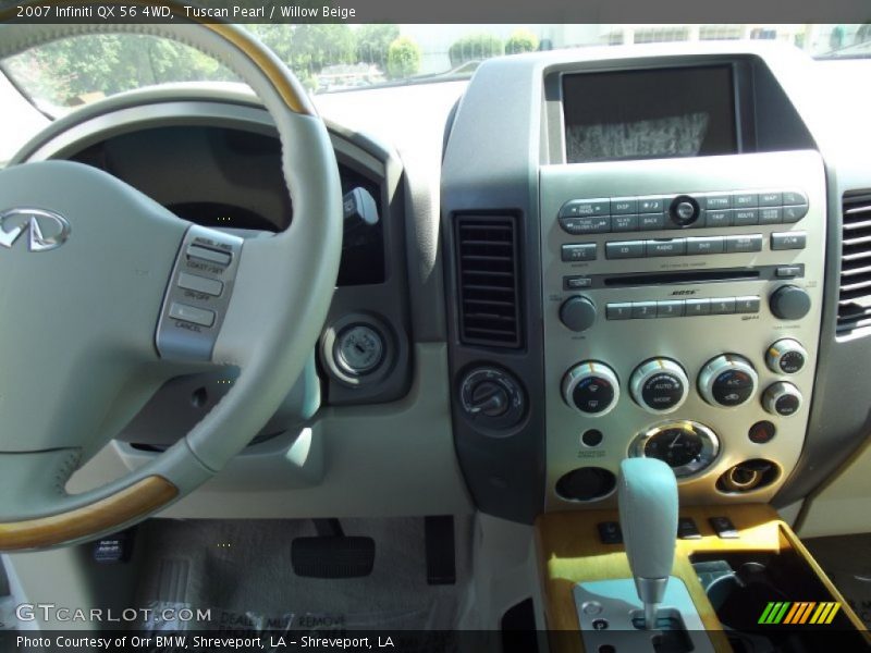 Tuscan Pearl / Willow Beige 2007 Infiniti QX 56 4WD