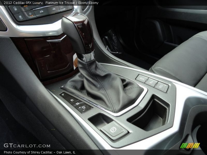 Platinum Ice Tricoat / Ebony/Ebony 2012 Cadillac SRX Luxury