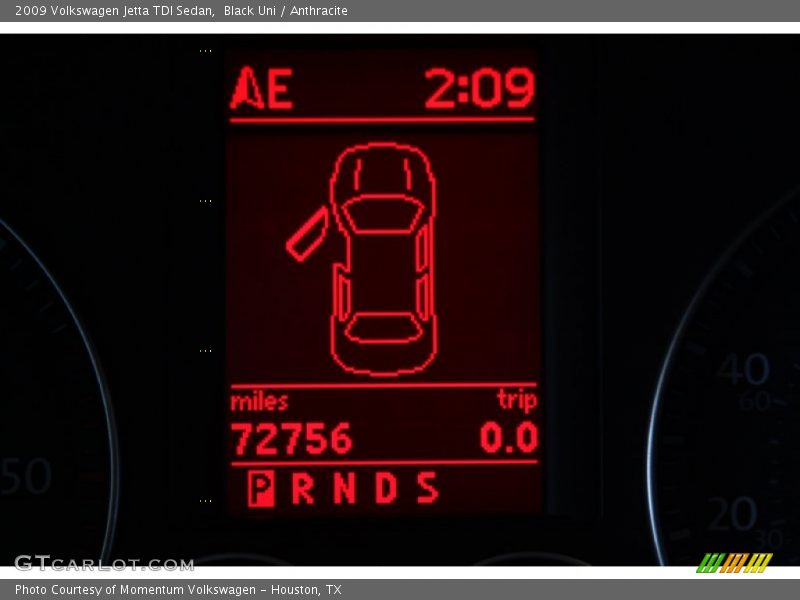 Black Uni / Anthracite 2009 Volkswagen Jetta TDI Sedan