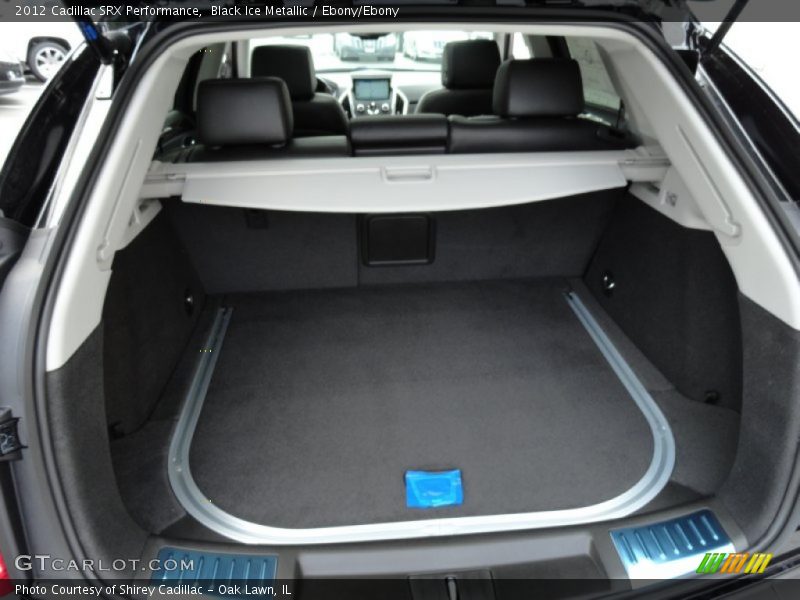 Black Ice Metallic / Ebony/Ebony 2012 Cadillac SRX Performance