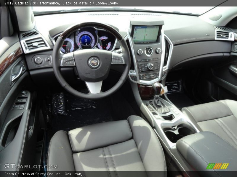 Black Ice Metallic / Ebony/Ebony 2012 Cadillac SRX Performance