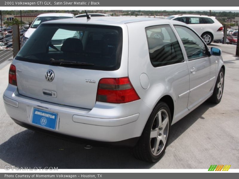 Satin Silver Metallic / Black 2001 Volkswagen GTI GLX