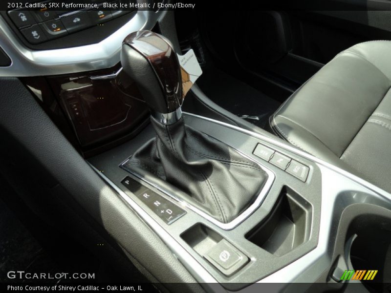 Black Ice Metallic / Ebony/Ebony 2012 Cadillac SRX Performance