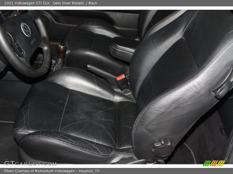 Satin Silver Metallic / Black 2001 Volkswagen GTI GLX