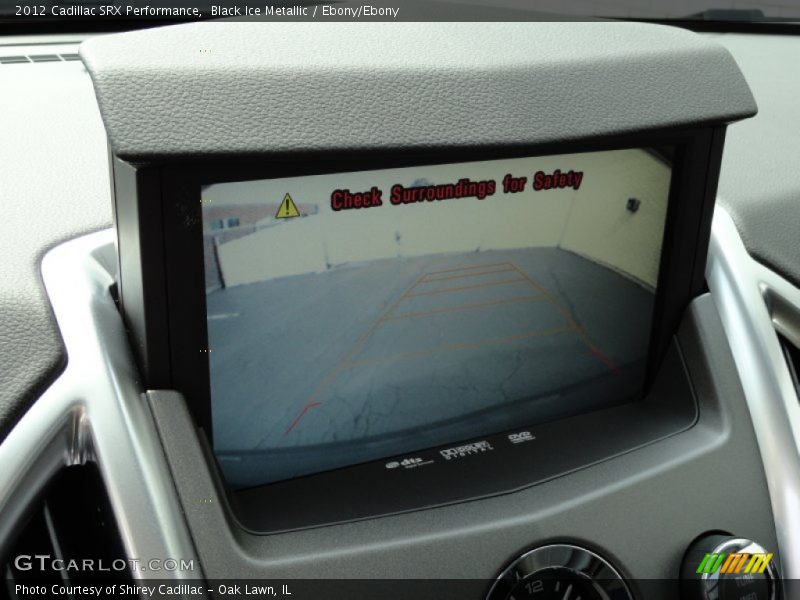 Black Ice Metallic / Ebony/Ebony 2012 Cadillac SRX Performance