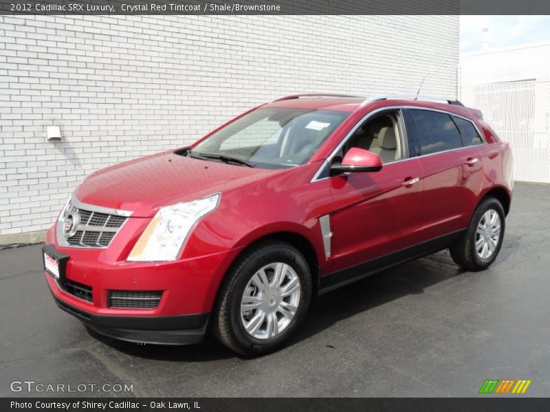 Crystal Red Tintcoat / Shale/Brownstone 2012 Cadillac SRX Luxury