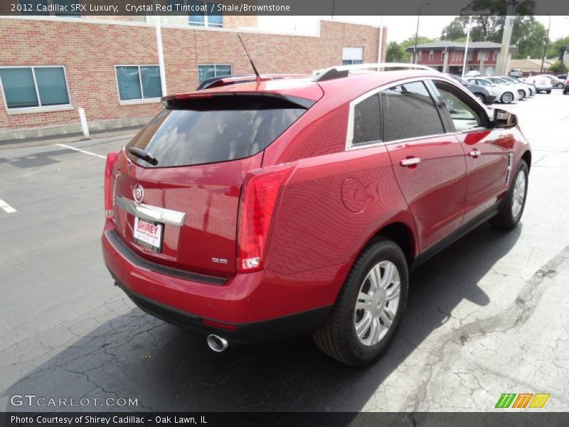 Crystal Red Tintcoat / Shale/Brownstone 2012 Cadillac SRX Luxury