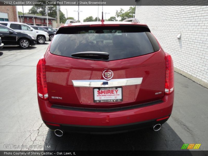 Crystal Red Tintcoat / Shale/Brownstone 2012 Cadillac SRX Luxury