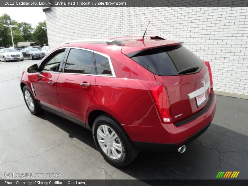Crystal Red Tintcoat / Shale/Brownstone 2012 Cadillac SRX Luxury
