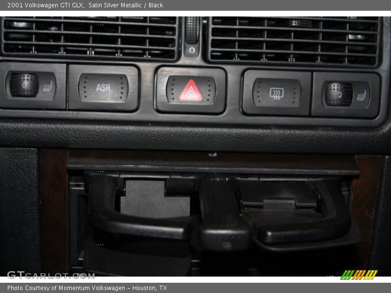 Satin Silver Metallic / Black 2001 Volkswagen GTI GLX