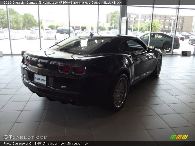 Black / Black 2010 Chevrolet Camaro SS Hennessey HPE600 Supercharged Coupe