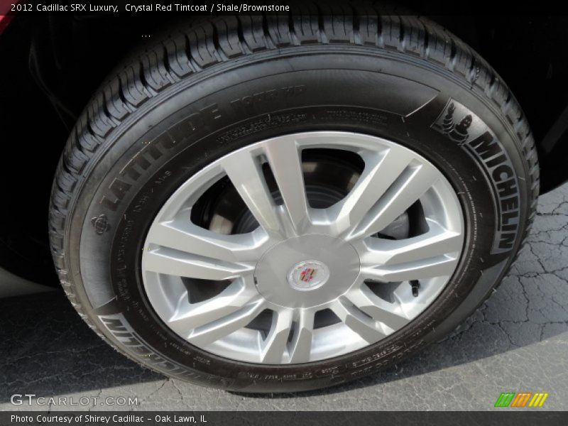Crystal Red Tintcoat / Shale/Brownstone 2012 Cadillac SRX Luxury