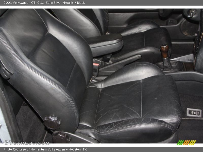 Satin Silver Metallic / Black 2001 Volkswagen GTI GLX