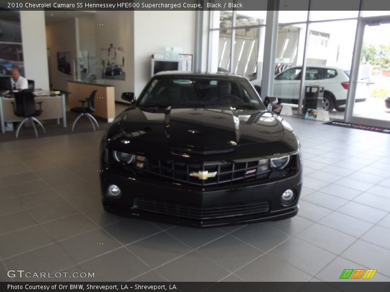 Black / Black 2010 Chevrolet Camaro SS Hennessey HPE600 Supercharged Coupe